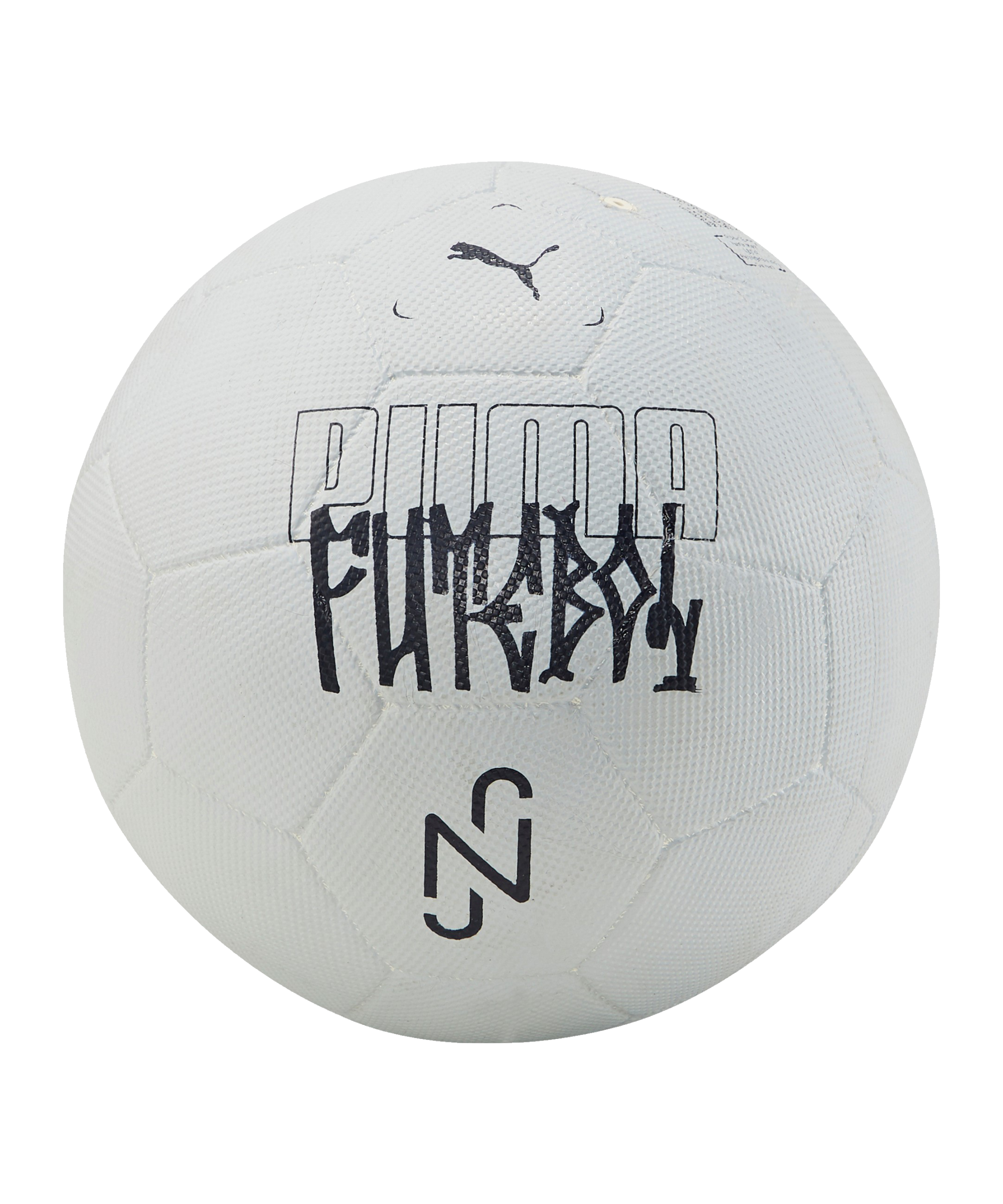 Ball Puma NJR Straßenball Weiss Schwarz F01