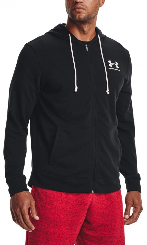 Hoodie Under Armour UA Rival Terry LC FZ-BLK