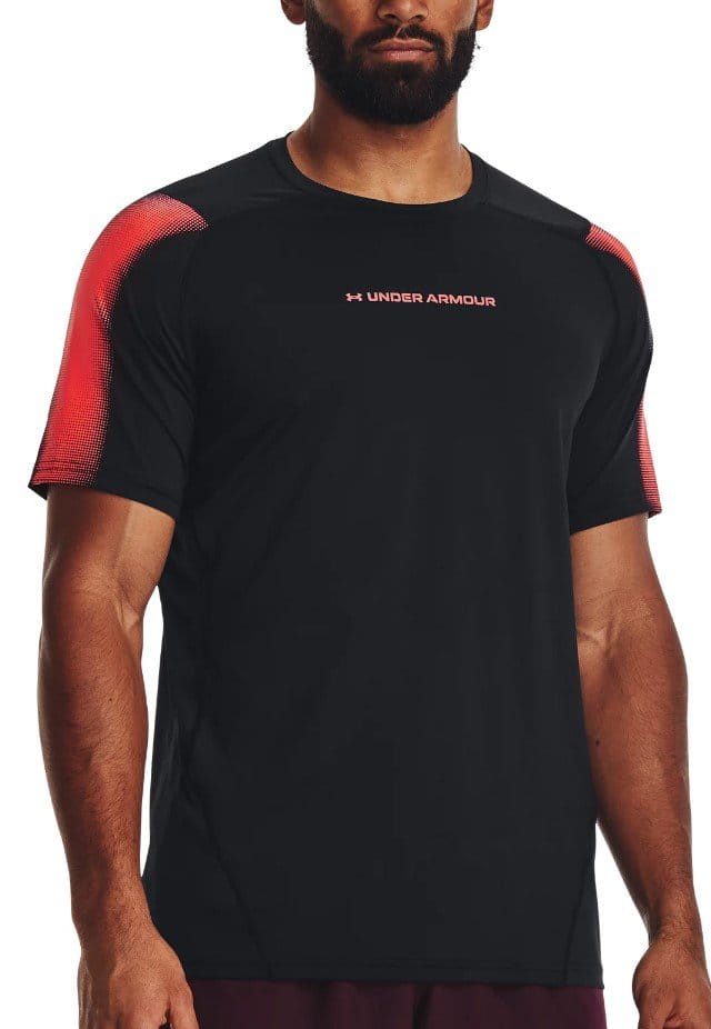 T-Shirt Under UA HG Armour Nov Fitted SS-BLK