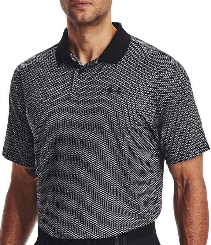 T-Shirt Under Armour UA Perf 3.0 Printed Polo-BLK