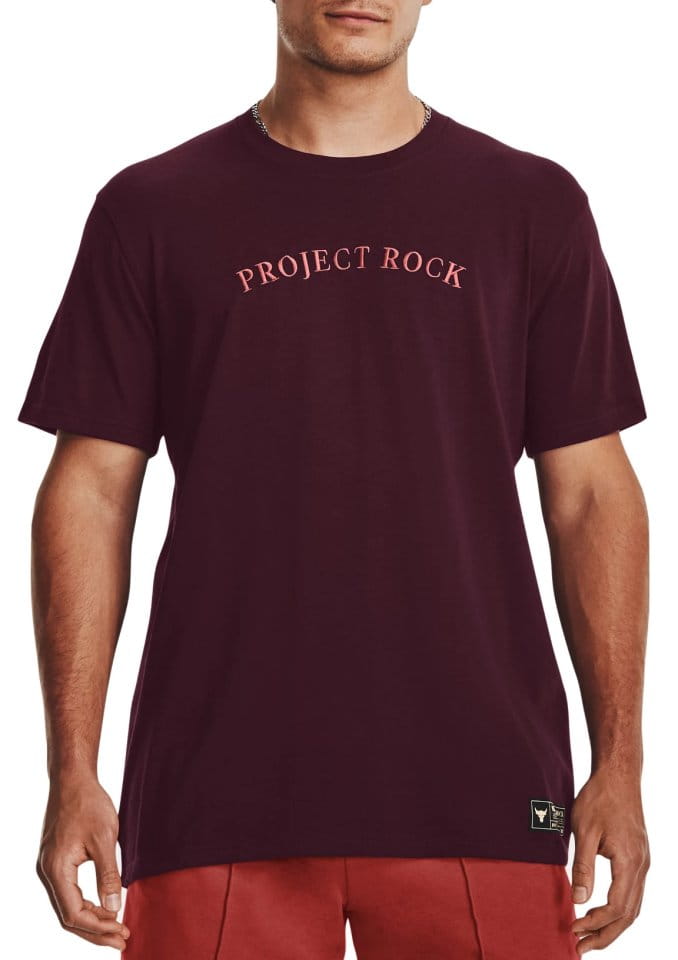 T-Shirt Under Armour Project Rock Crest Heavyweight