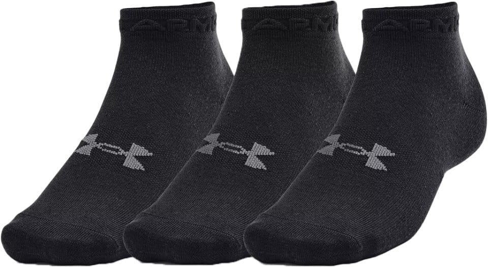 Socken Under Armour UA Essential Low Cut 3pk-BLK