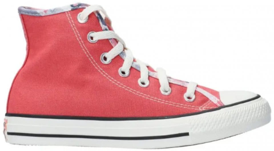 Schuhe Converse Chuck Taylor HI Damen Pink Rot F664
