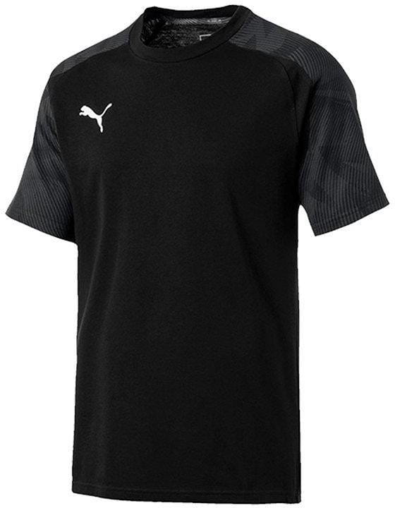 T-Shirt Puma CUP Sideline Tee Black-Asphalt