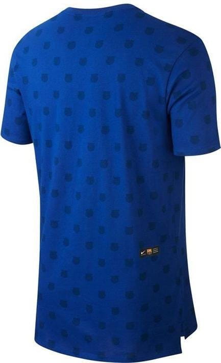 T-Shirt Nike fc barcelona squad tee blau