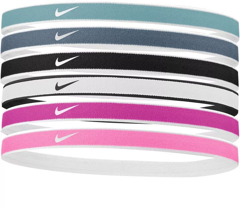 Stirnband Nike Swoosh Sport Headbands 6 PK Tipped