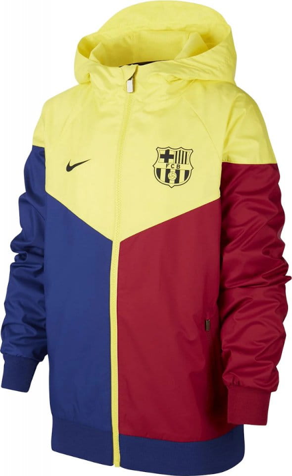 Kapuzenjacke Nike Y NK FC Barcelona Windrunner JKT