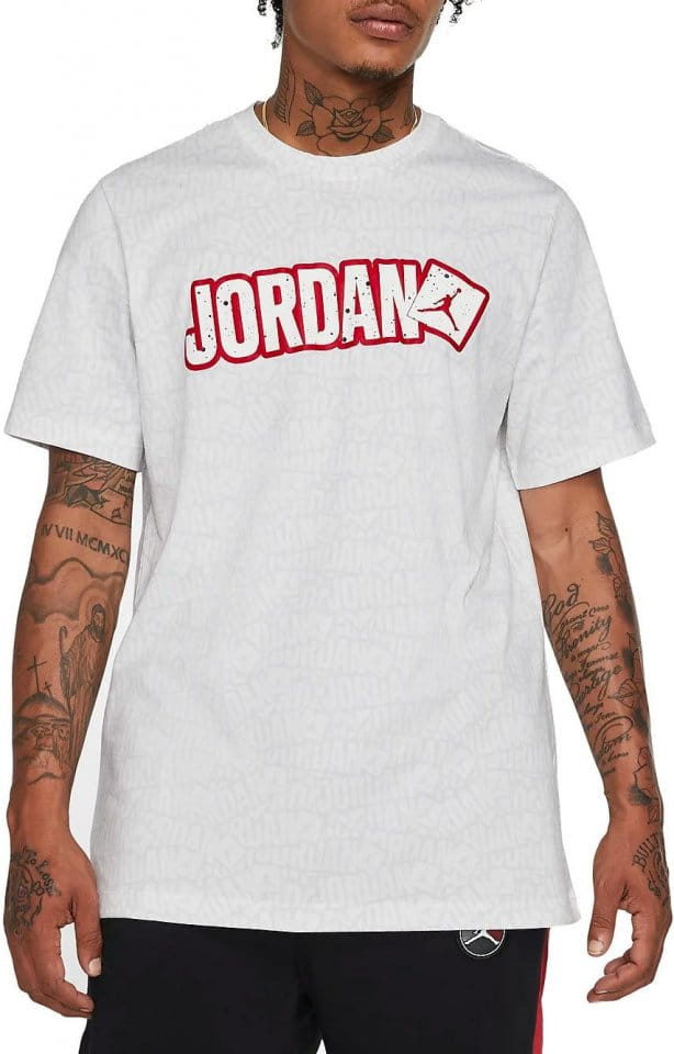 T-Shirt Jordan M J BRAND STICKER AOP