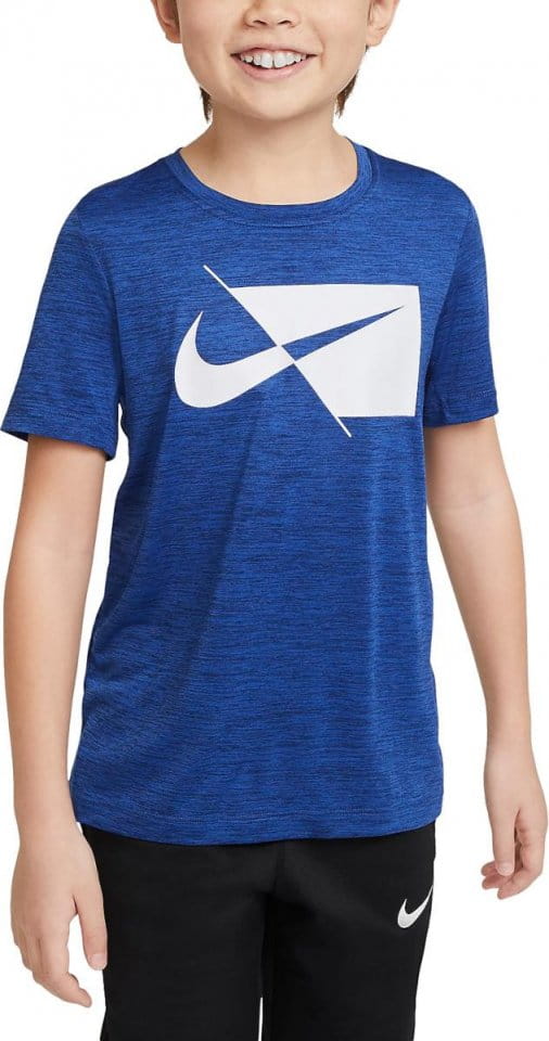 Nike HBR T-Shirt Kids Blau Weiss F492
