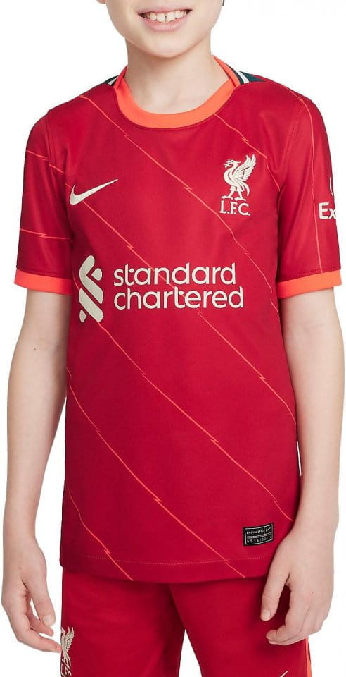 Trikot Nike Liverpool FC 2021/22 Stadium Home Big Kids Soccer Jersey