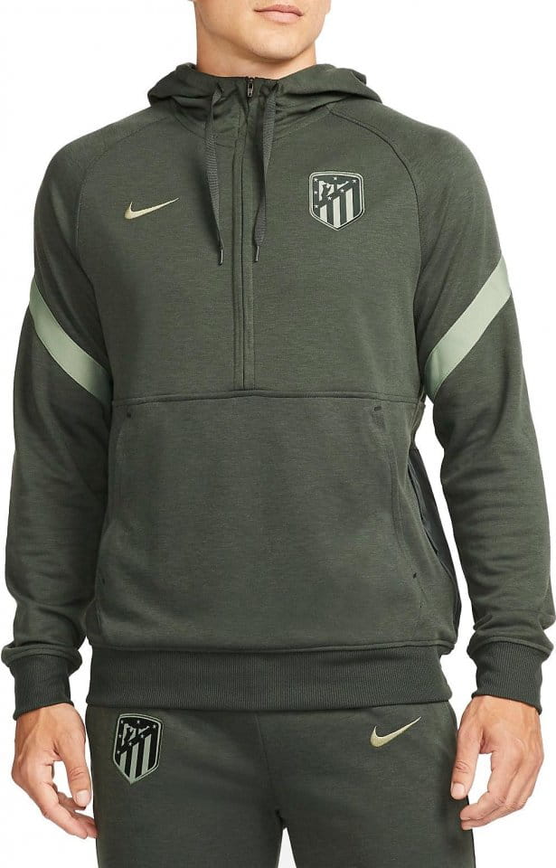 Nike Men's 1/2-Zip Atletico Madrid Fleece Football Hoodie
