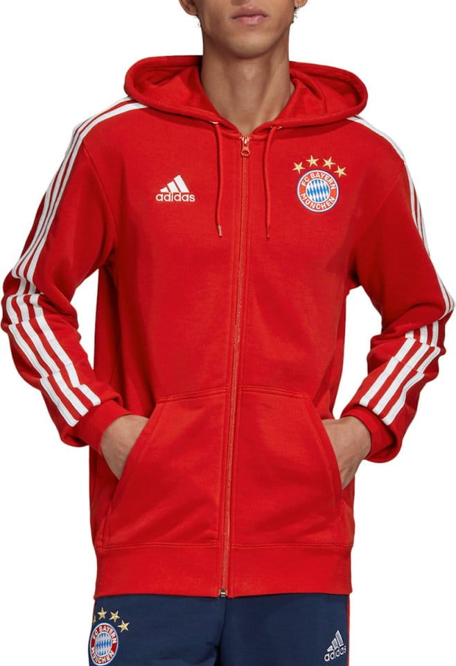 adidas FC Bayern 3S FZ Hoodie