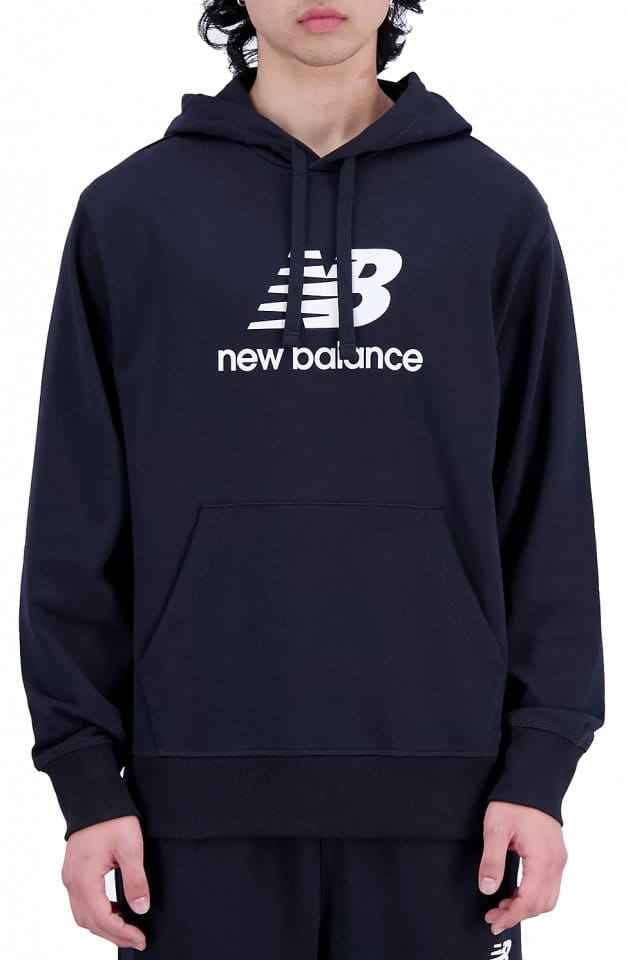 Hoodie New Balance Essentials Stacked Logo French Terry