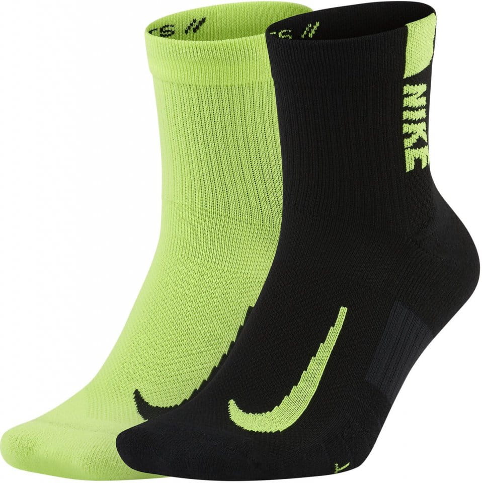 Socken Nike U NK MLTPLIER ANKLE 2PR